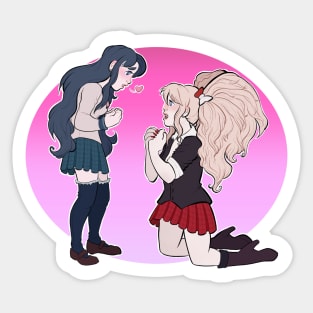 Don't Tell Me You've Fallen For Me? - Ikuzono (Danganronpa) Sticker